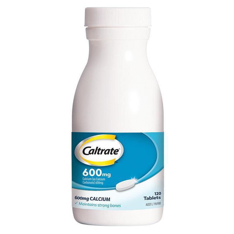 Caltrate 600mg Calcium 120 Tablets September 2024