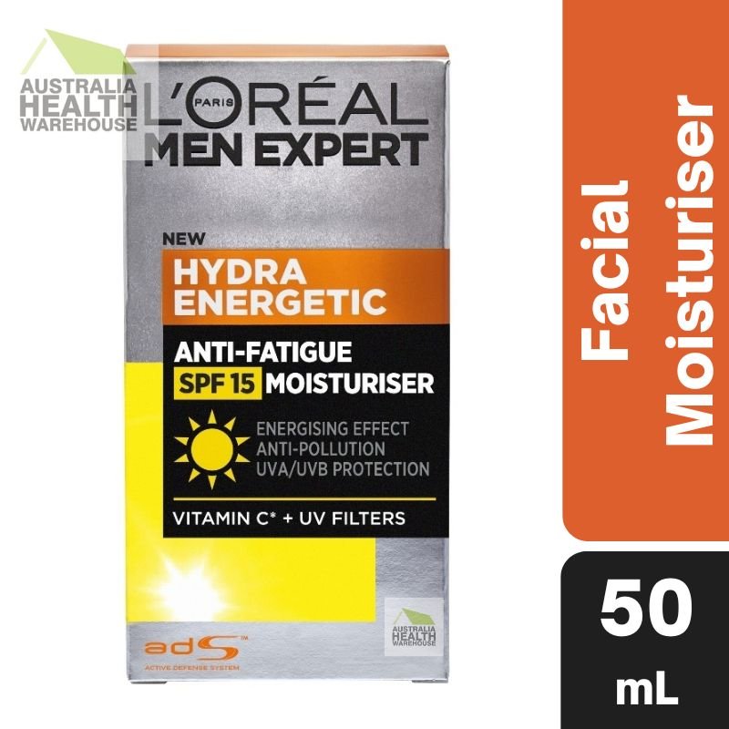 L'Oreal Men Expert Hydra Energetic SPF15 Moisturiser 50mL