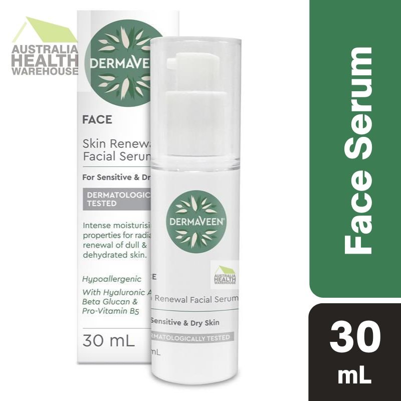 [CLEARANCE EXPIRY: 05/2024] DermaVeen Face Skin Renewal Facial Serum 30mL