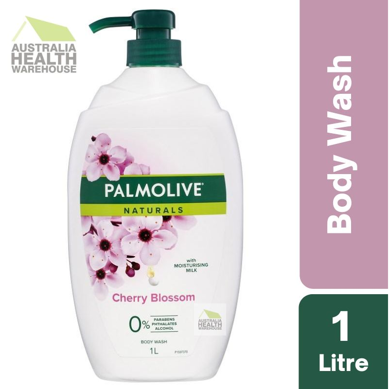 Palmolive Naturals Milk & Cherry Blossom Body Wash 1 Litre