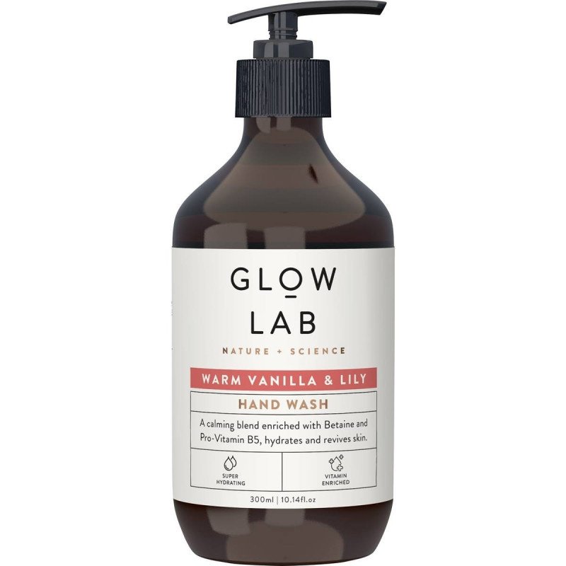 Glow Lab Warm Vanilla & Lily Hand Wash 300mL May 2025