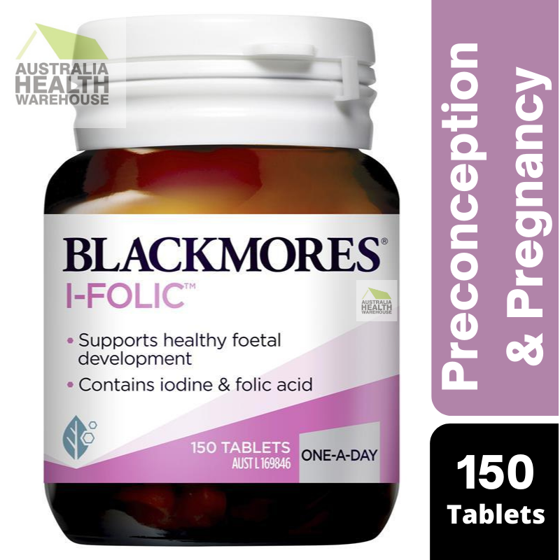 Blackmores I-Folic 150 Tablets October 2027