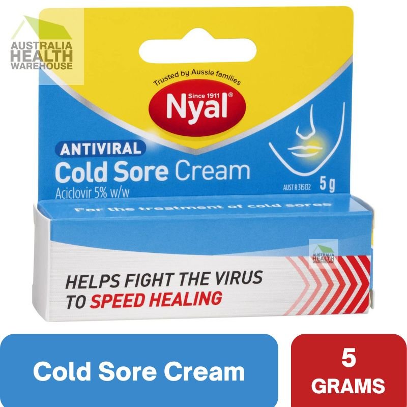 Nyal Antiviral Cold Sore Cream 5g June 2025