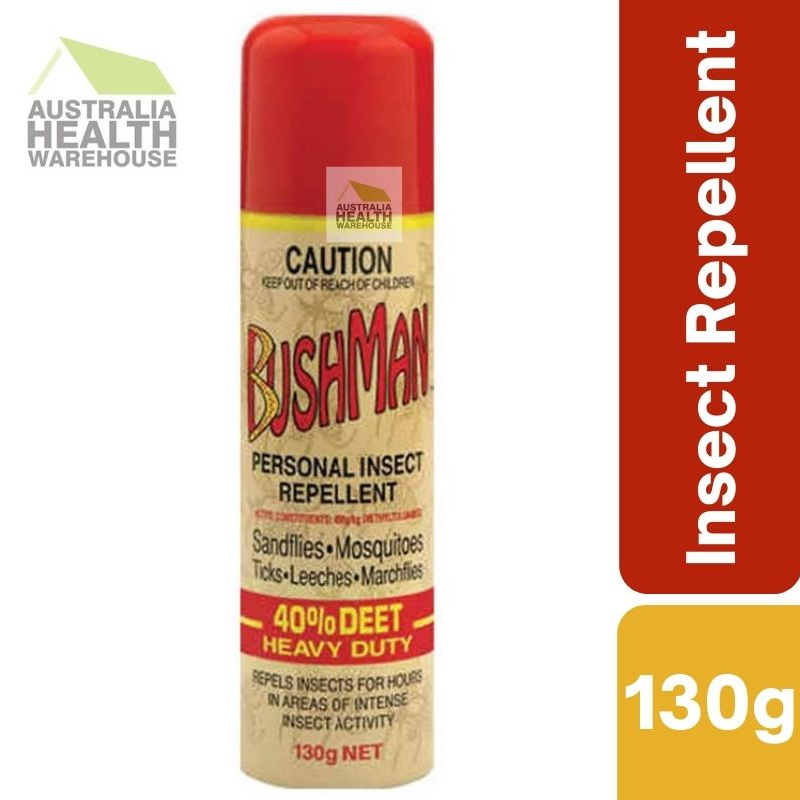 Bushman Heavy Duty Insect Repellent Aerosol 130g