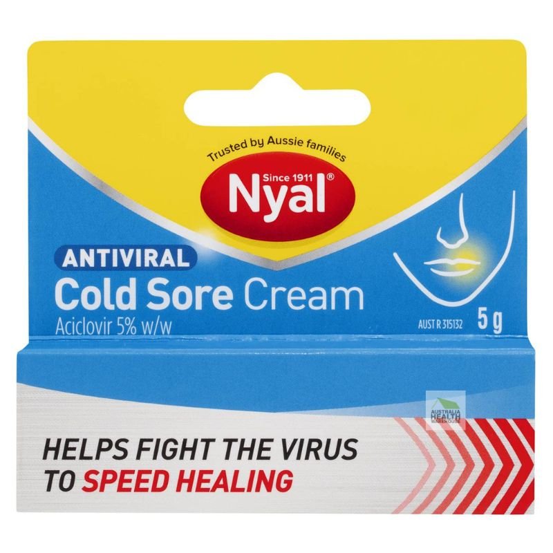 [Expiry: 11/2025] Nyal Antiviral Cold Sore Cream 5g