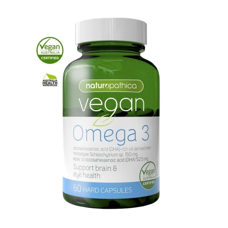 Naturopathica Vegan Omega 3 60 Capsules November 2024