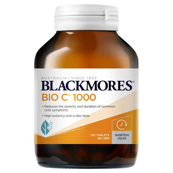 Blackmores Bio C 1000mg 150 Vitamin C Tablets February 2025