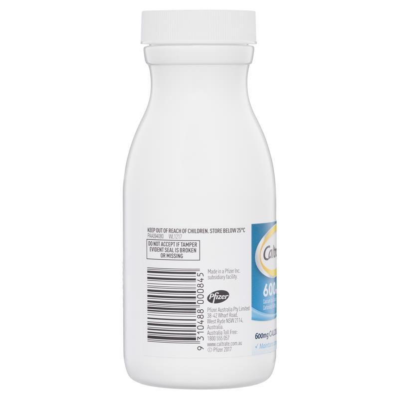 Caltrate 600mg Calcium 120 Tablets September 2024