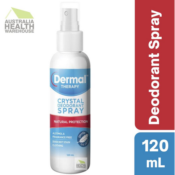 Dermal Therapy Crystal Deodorant Spray 120mL
