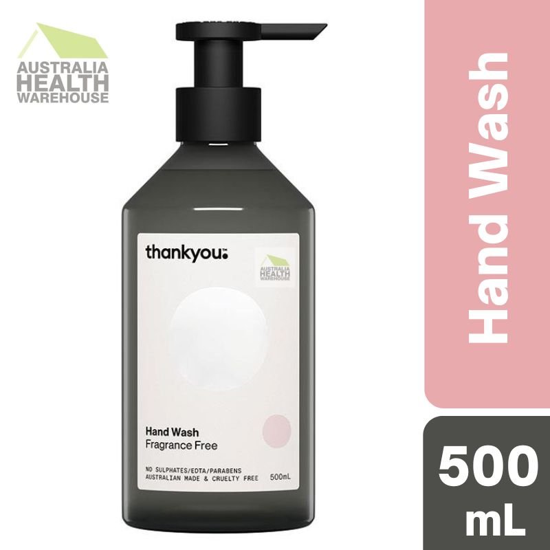 Thankyou Hand Wash Fragrance Free 500mL