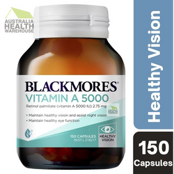 [Expiry: 02/2025] Blackmores Vitamin A 5000IU 150 Capsules