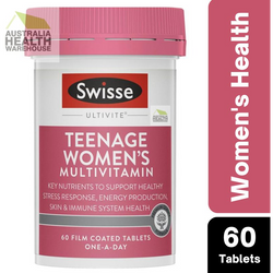 [Expiry: 05/2026] Swisse Ultivite Teenage Women's Multivitamin 60 Tablets