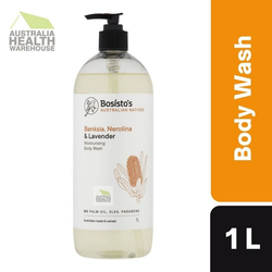 Bosisto's Banksia, Nerolina & Lavender Body Wash 1 Litre Pump