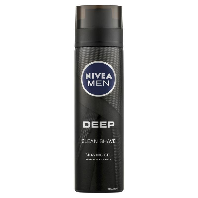 Nivea Men Deep Shave Gel 200mL