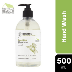 Bosisto's Desert Lime & Eucalyptus Hand Wash 500mL Pump