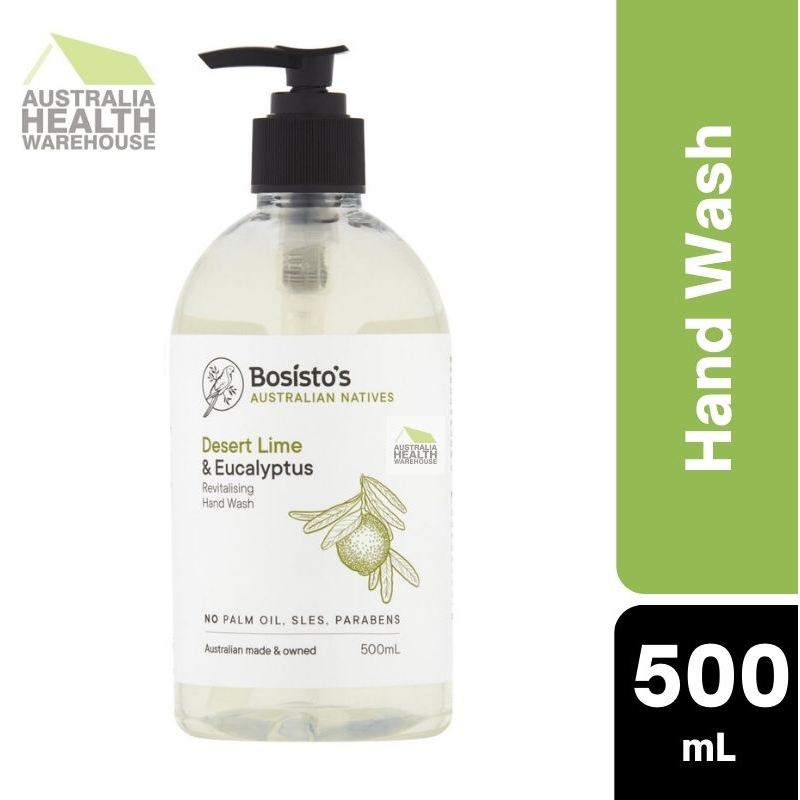 Bosisto's Desert Lime & Eucalyptus Hand Wash 500mL Pump