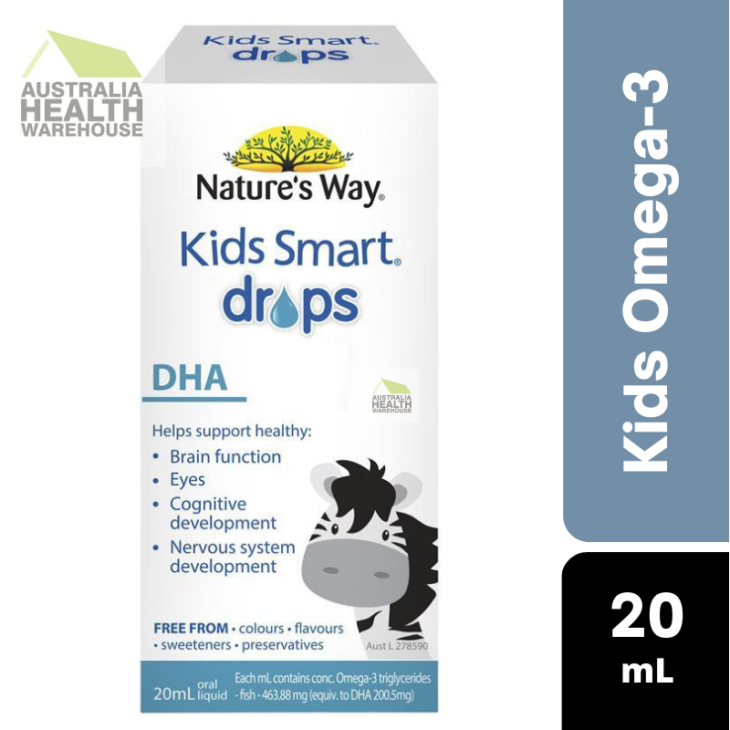 Nature's Way Kids Smart Drops DHA 20mL May 2025