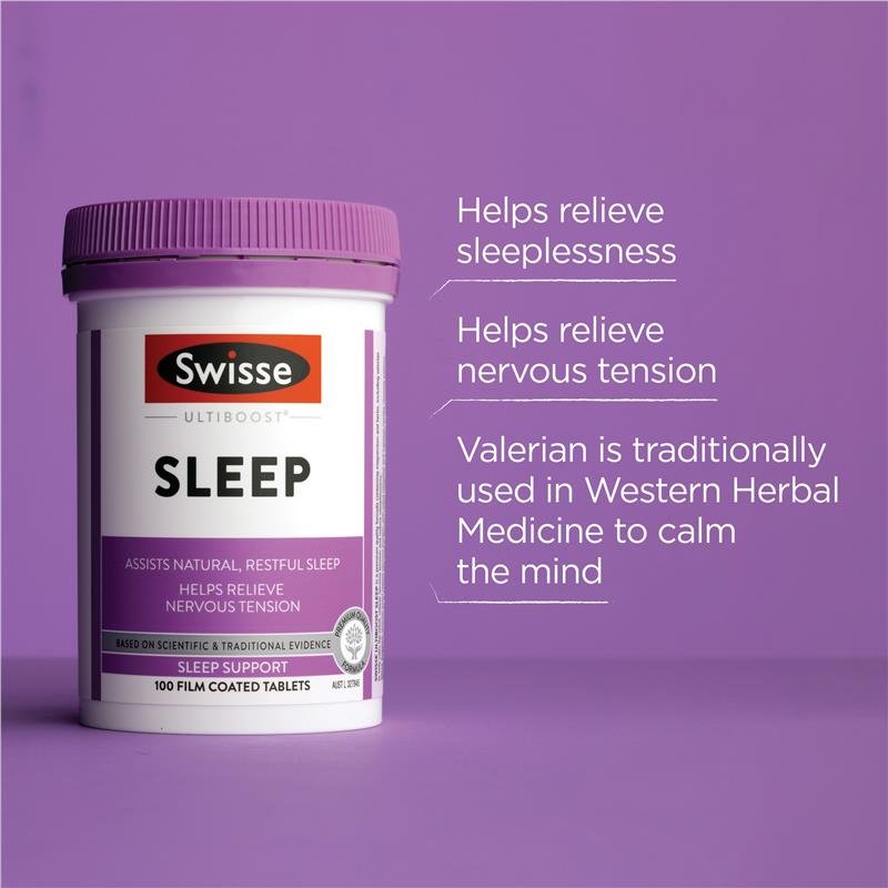 [Expiry: 02/2026] Swisse Ultiboost Sleep 100 Tablets
