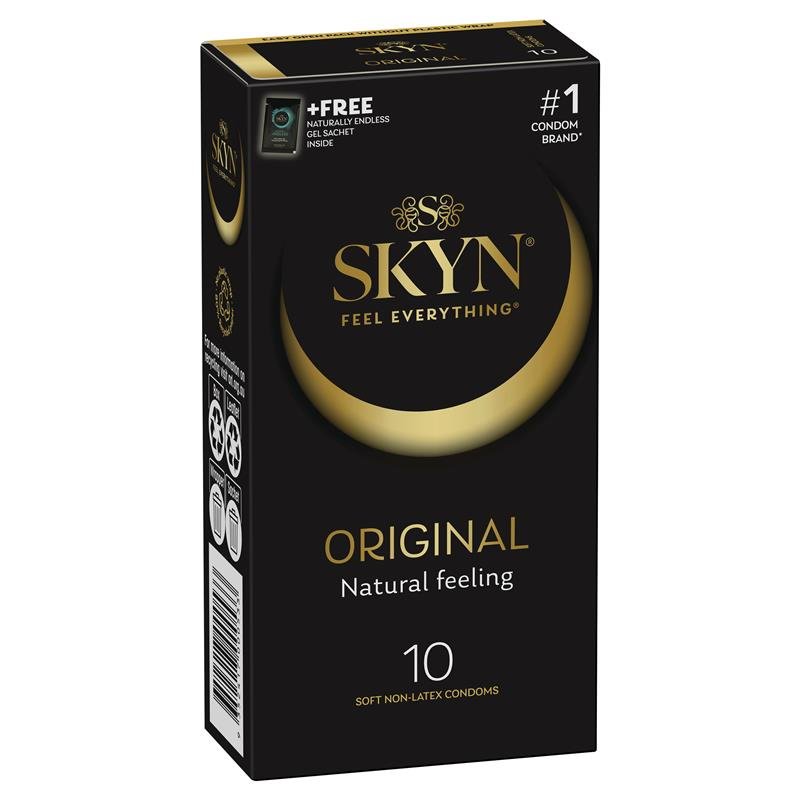 [Expiry: 07/2028] SKYN Original Condoms 10 Pack