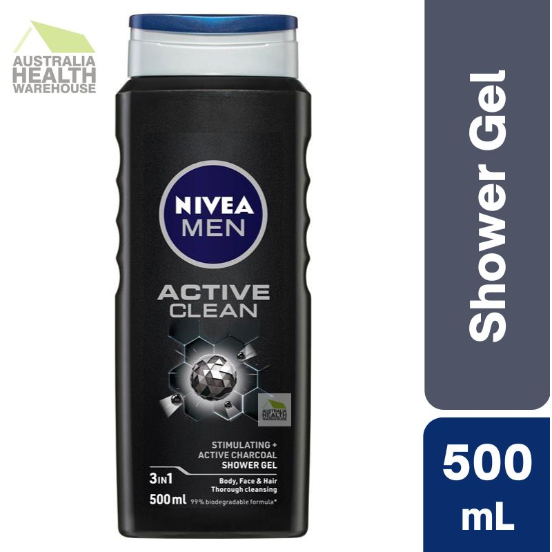 Nivea Men Active Clean Shower Gel 500mL