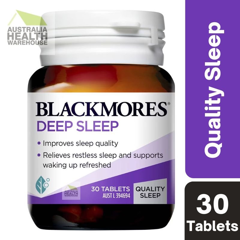Blackmores Deep Sleep 30 Tablets March 2025