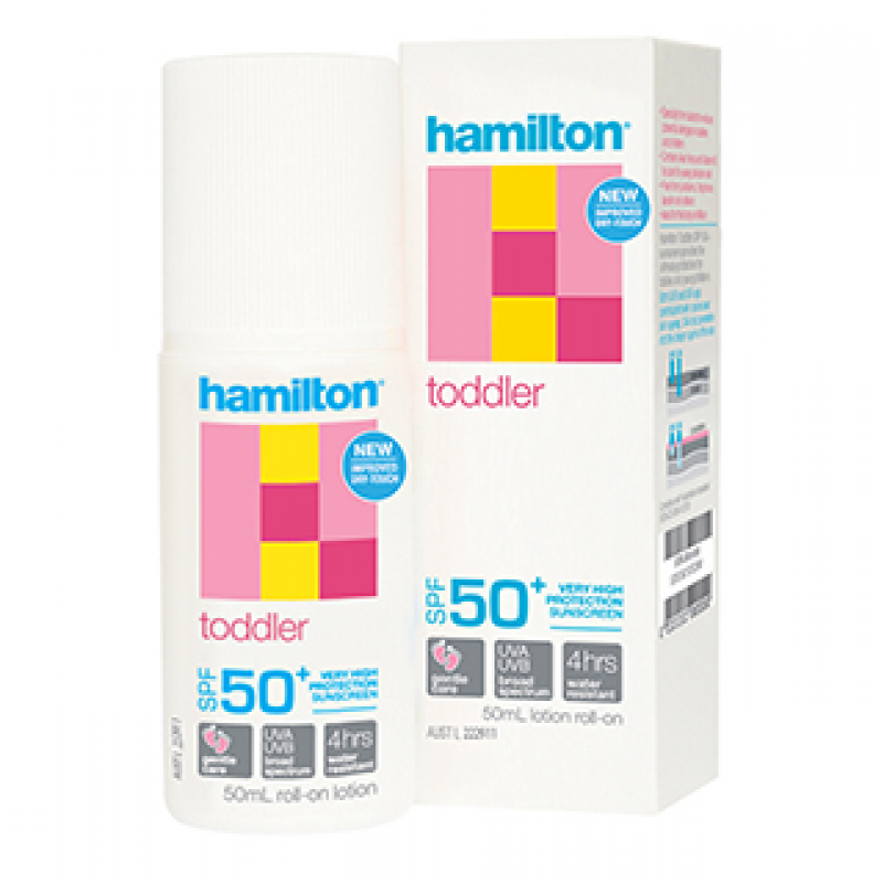 Hamilton Sun SPF 50+ Toddler Sunscreen Roll On 50mL November 2024