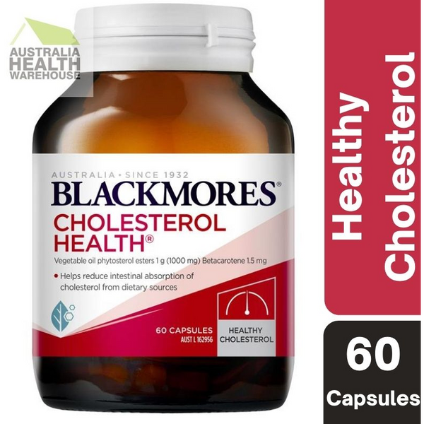 Blackmores Cholesterol Health 60 Capsules  September 2025