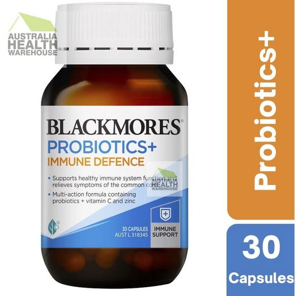 [Expiry: 01/2025] Blackmores Probiotics+ Immune Defence 30 Capsules