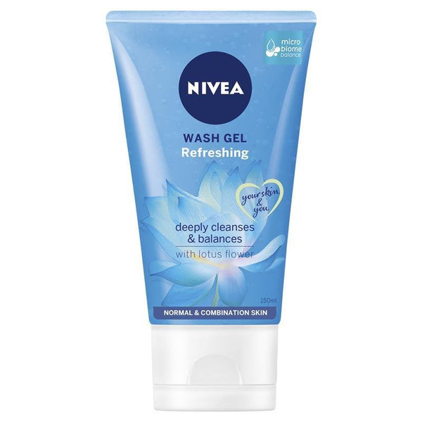 Nivea Refreshing Face Wash Gel - Normal & Combination Skin 150mL