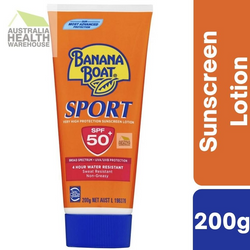 [Expiry: 06/2025] Banana Boat Sport Sunscreen SPF 50+ Lotion 200g