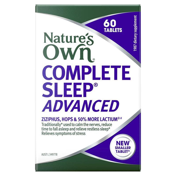Nature's Own Complete Sleep Advanced 60 Tablets July 2026