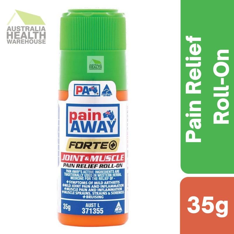 Pain Away Forte+ Joint & Muscle Pain Relief Roll-On 35g February 2026