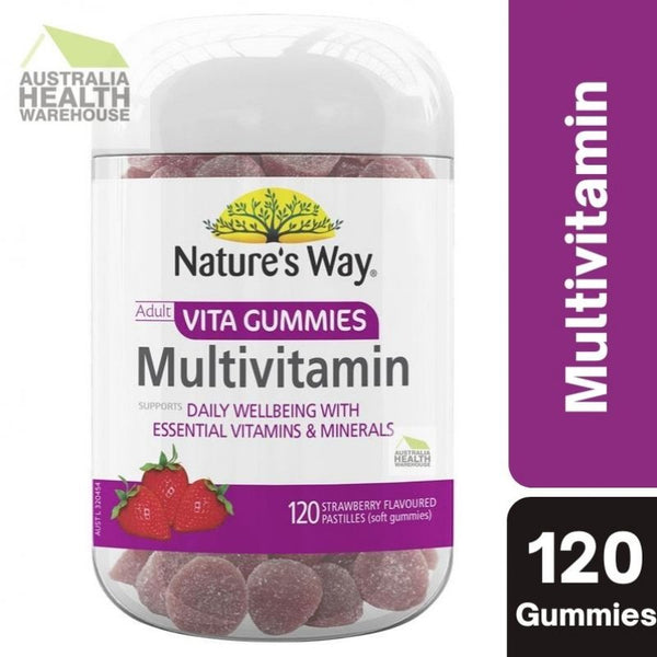 [Expiry: 03/2025] Nature's Way Vita Gummies Adult Multi-Vitamin 120 Pastilles