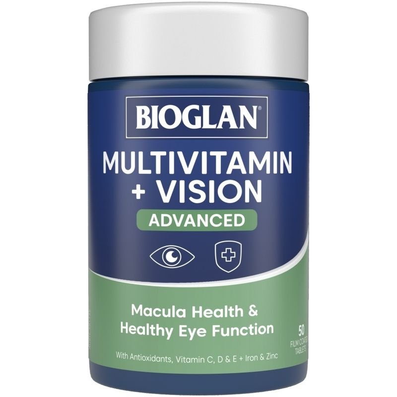 [Expiry: 12/2025] Bioglan Multi Vitamin + Vision Advanced 50 Tablets