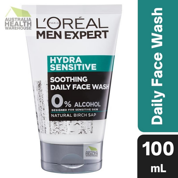L'Oreal Men Expert Hydra Sensitive Face Wash 100mL