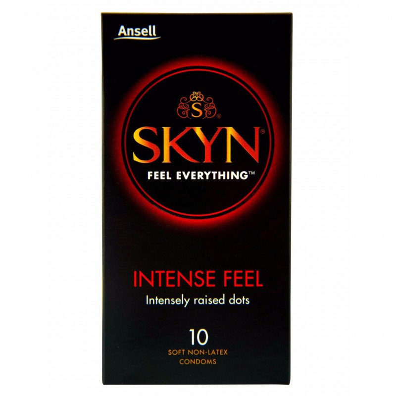 Ansell SKYN Intense Feel Condoms 10 Pack May 2027