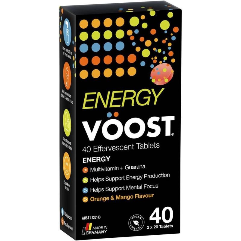 Voost Energy Effervescent 40 Tablets October 2024