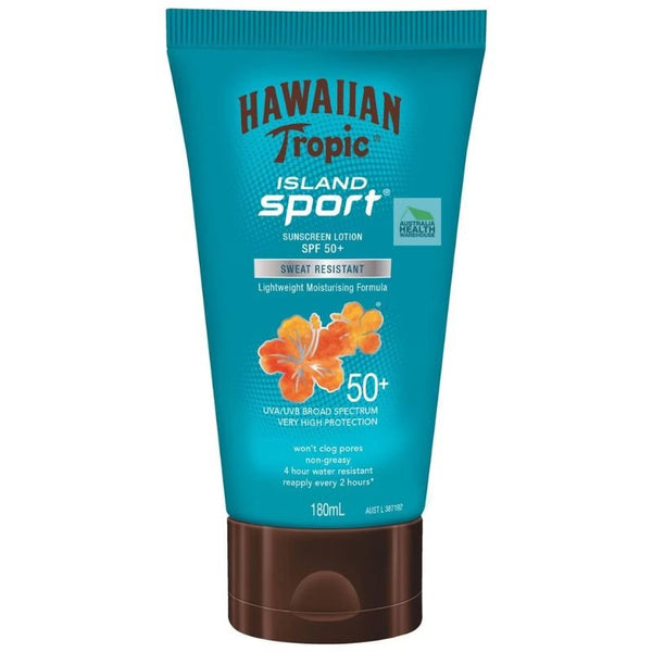 [Expiry: 01/2026] Hawaiian Tropic Island Sport Sunscreen Lotion SPF 50+ 180mL