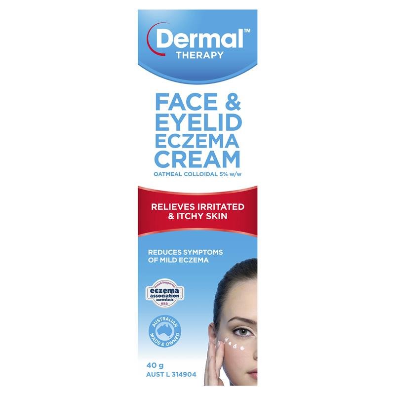 [Expiry: 09/2025] Dermal Therapy Face & Eyelid Eczema Cream 40g
