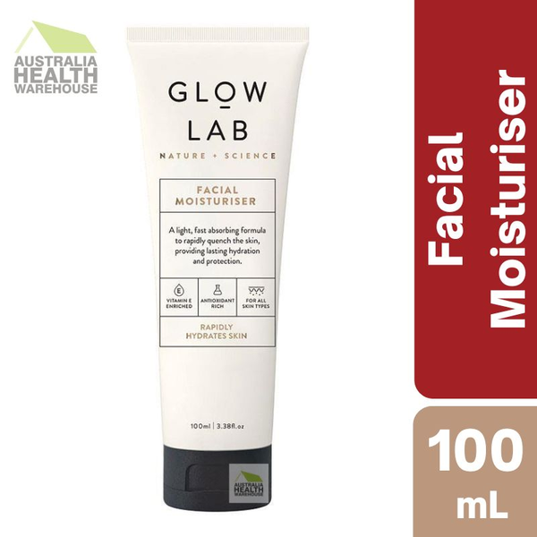 Glow Lab Facial Moisturiser 100mL December 2025