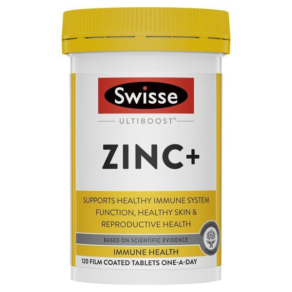 [Expiry: 03/2025] Swisse Ultiboost Zinc+ 120 Tablets