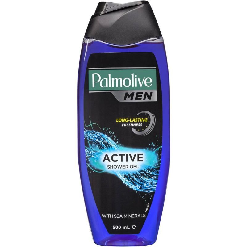 Palmolive Men Active Shower Gel 500mL