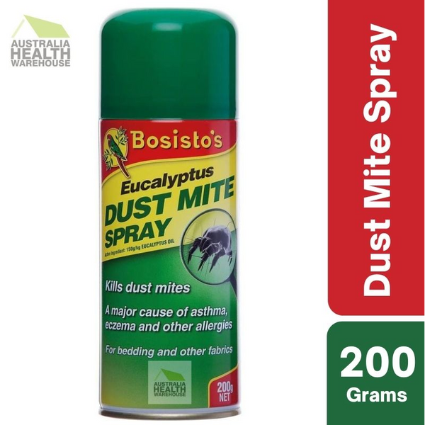 [Expiry: 11/2025] Bosisto’s Eucalyptus Dust Mite Spray 200g