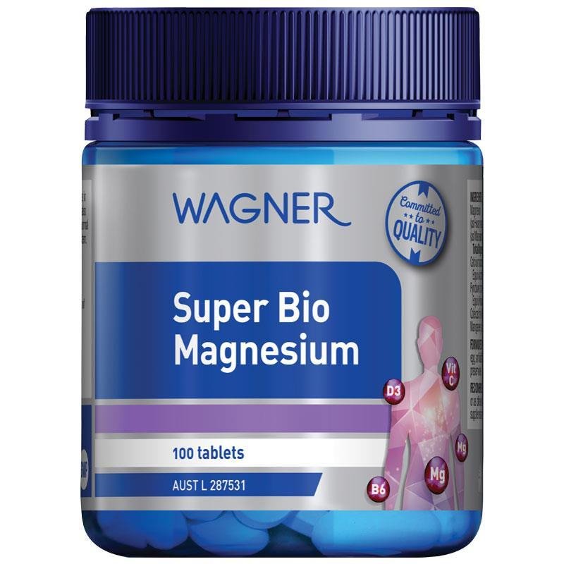 Wagner Super Bio Magnesium 100 Tablets June 2026