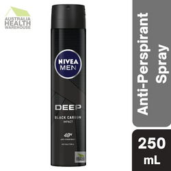 Nivea Men Deep Anti-Perspirant Deodorant Spray 250mL