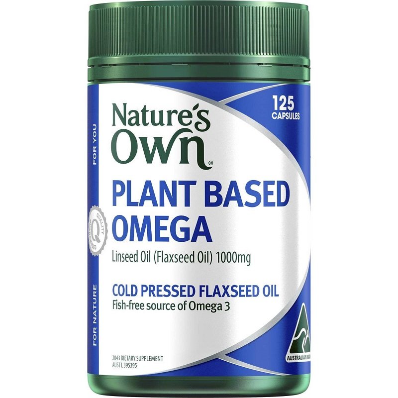 Nature’s Own Plant Based Omega 125 Capsules  January 2025