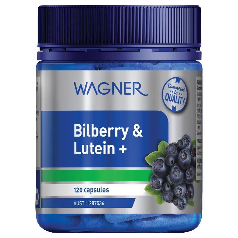 Wagner Bilberry & Lutein+ 120 Capsules December 2025