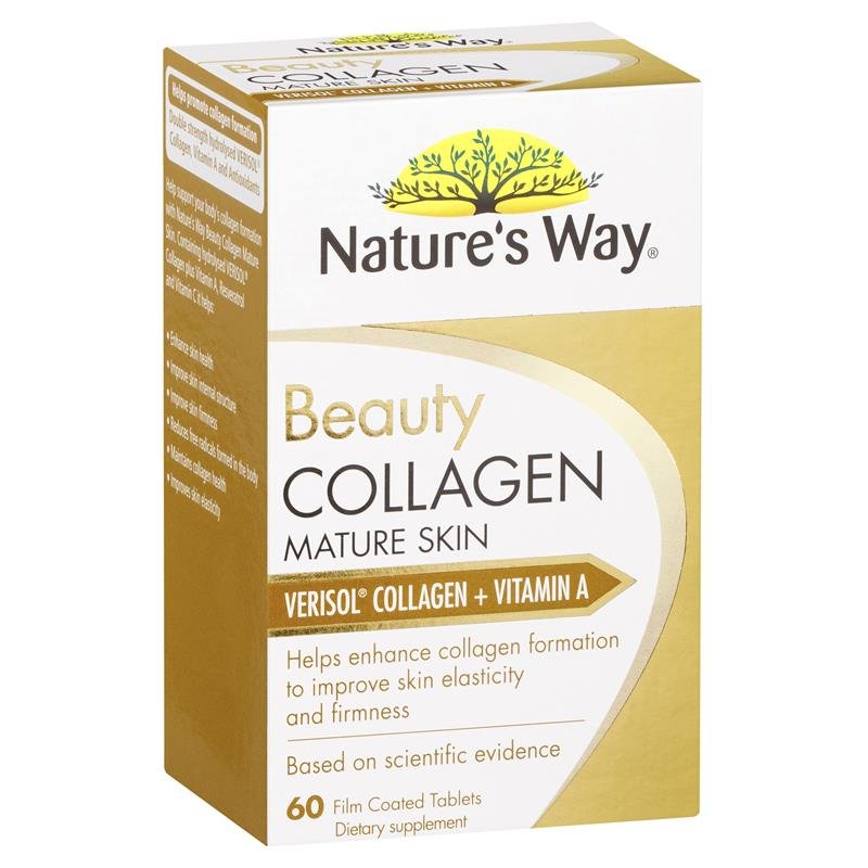 [Expiry: 04/2025] Nature's Way Beauty Collagen Mature Skin 60 Tablets