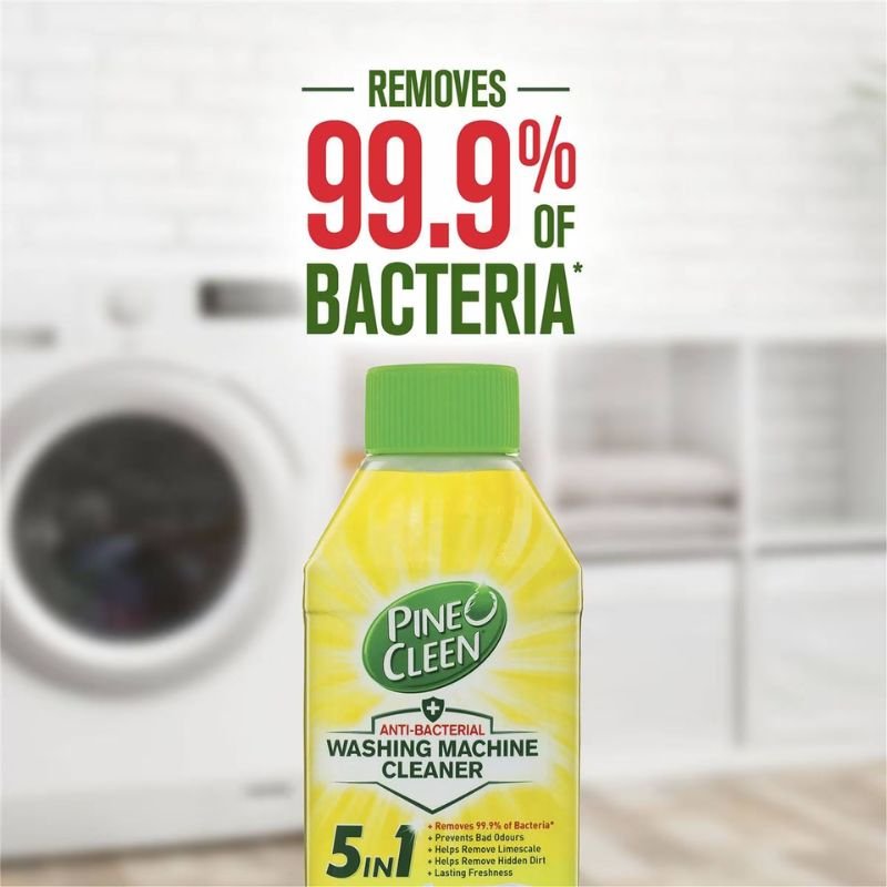 Pine O Cleen Antibacterial Washing Machine Cleaner Lemon & Lime 250mL