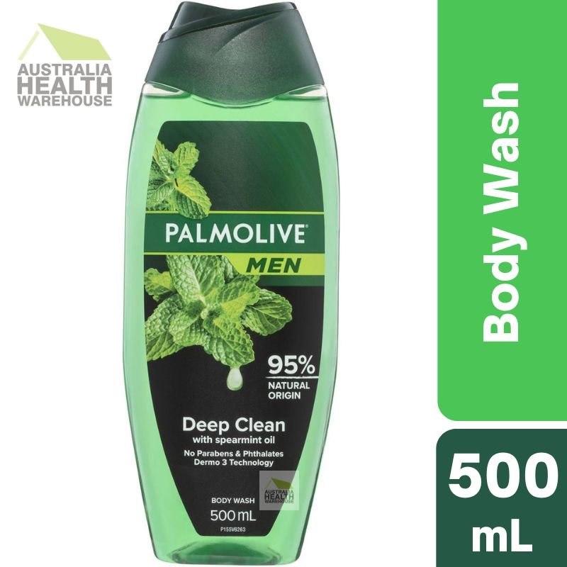 Palmolive Men Deep Clean Body Wash 500mL